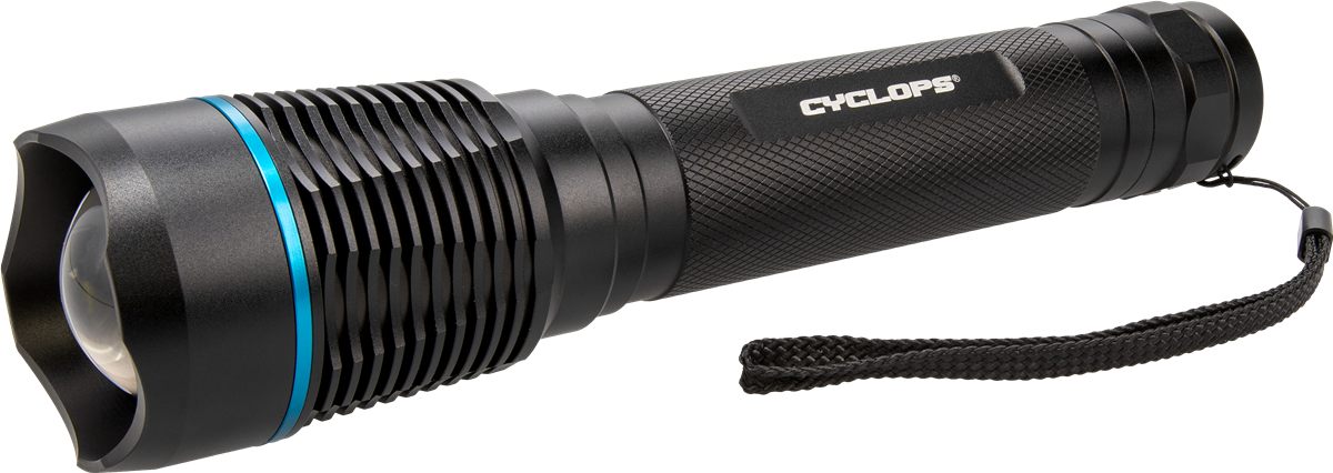 Cyclops Powerful 5 Illumination Modes IPX7 Brontes 2000 Lumens LED Flashlig view 2