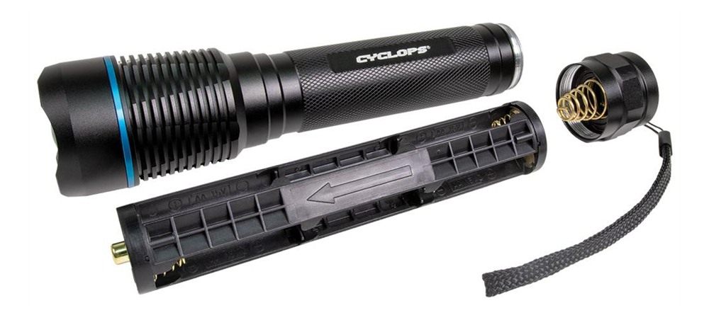 Cyclops Powerful 5 Illumination Modes IPX7 Brontes 2000 Lumens LED Flashlig view 3