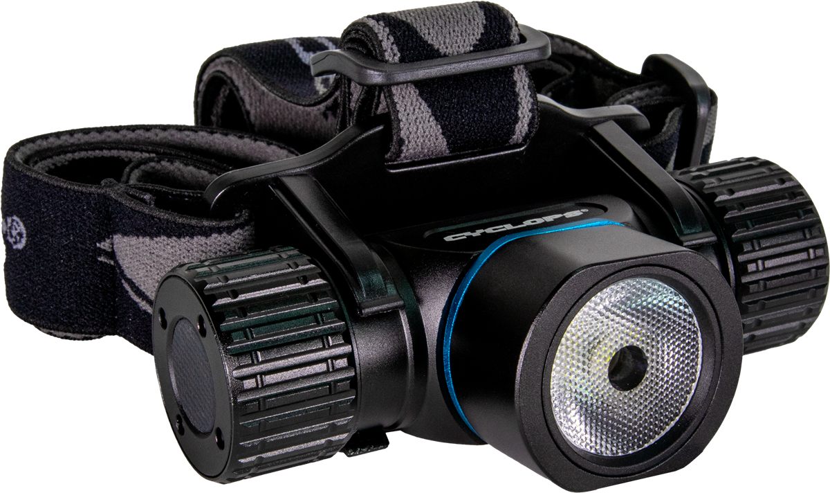 GSM Outdoors Cyclops CYC-HLP2000 Poseidon 2000 Lumens White Black Anodized
