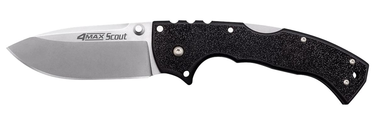 Cold Steel 4 Max Scout / 10in Overall / 4in Blade / 4.8mm Thick