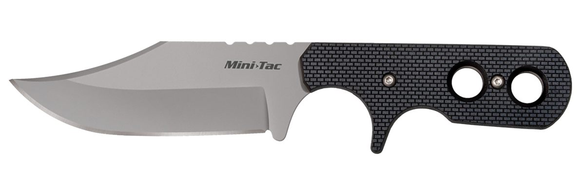 Cold Steel Mini Tac Bowie 3-5/8in Lightweight Durable 8 Cr13 MoV Stainless view 2