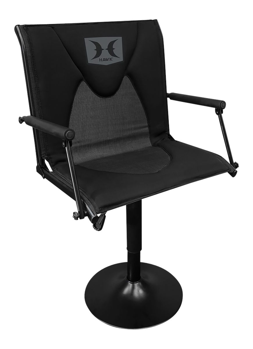 GSM Outdoors Hawk HWK-PBC Premium Blind Chair Black
