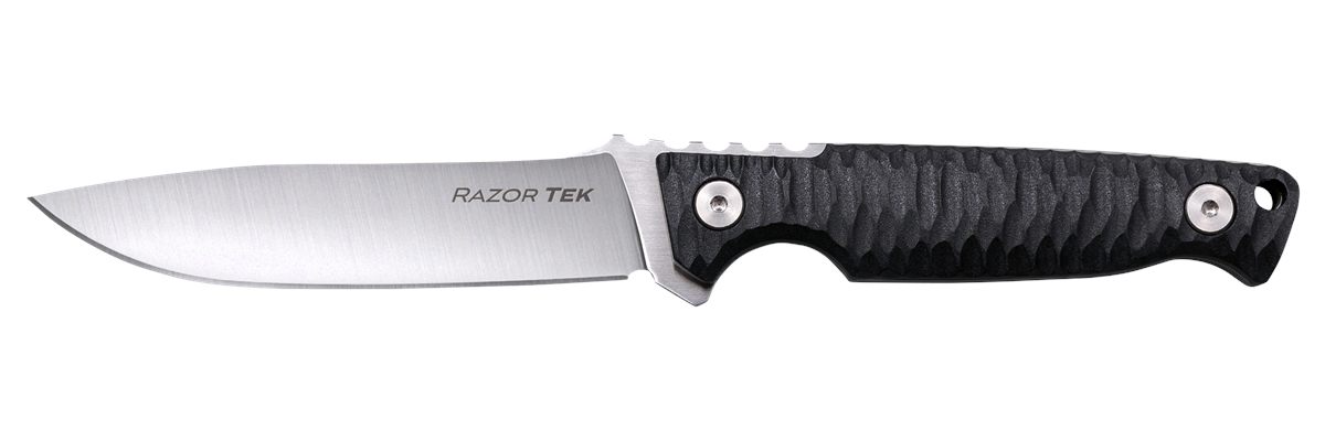 Cold Steel Razor Tek 4in 4116 Stainless Clip Point Fixed Blade EDC Outdoor view 2