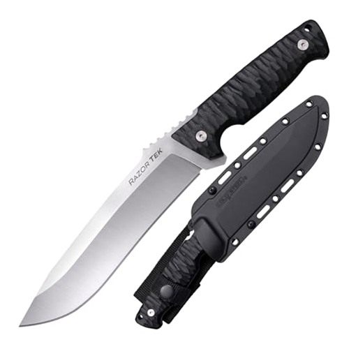 Cold Steel Razor Tek 6.5in 4116 Stainless Recurve Fixed Blade EDC Outdoor C view 2