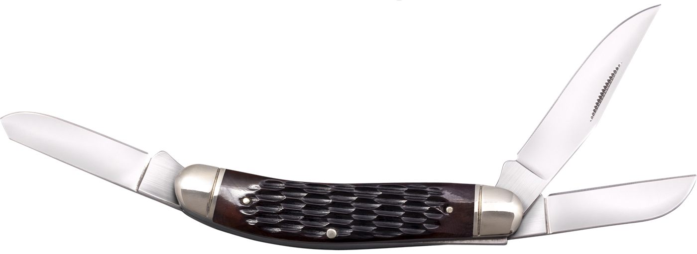Cold Steel CSFLGSTKMJ Gentleman's Stockman 2in/2.10in/2.50in Folding Clip/S