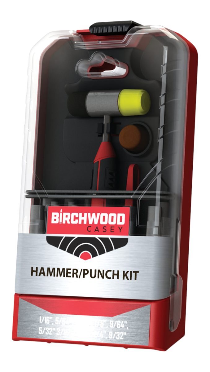 Birchwood Casey ARPNCHHMKIT Hammer Punch Kit Black/Red Platform Firearm 19