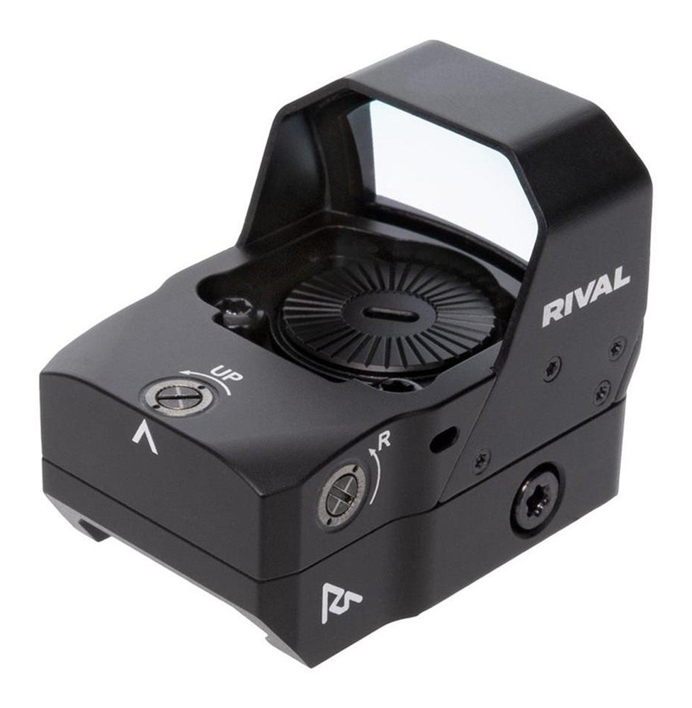 Rival Arms RARA8029BN X1 Red Dot Black Anodized 1 X 29 mm 3 MOA view 2