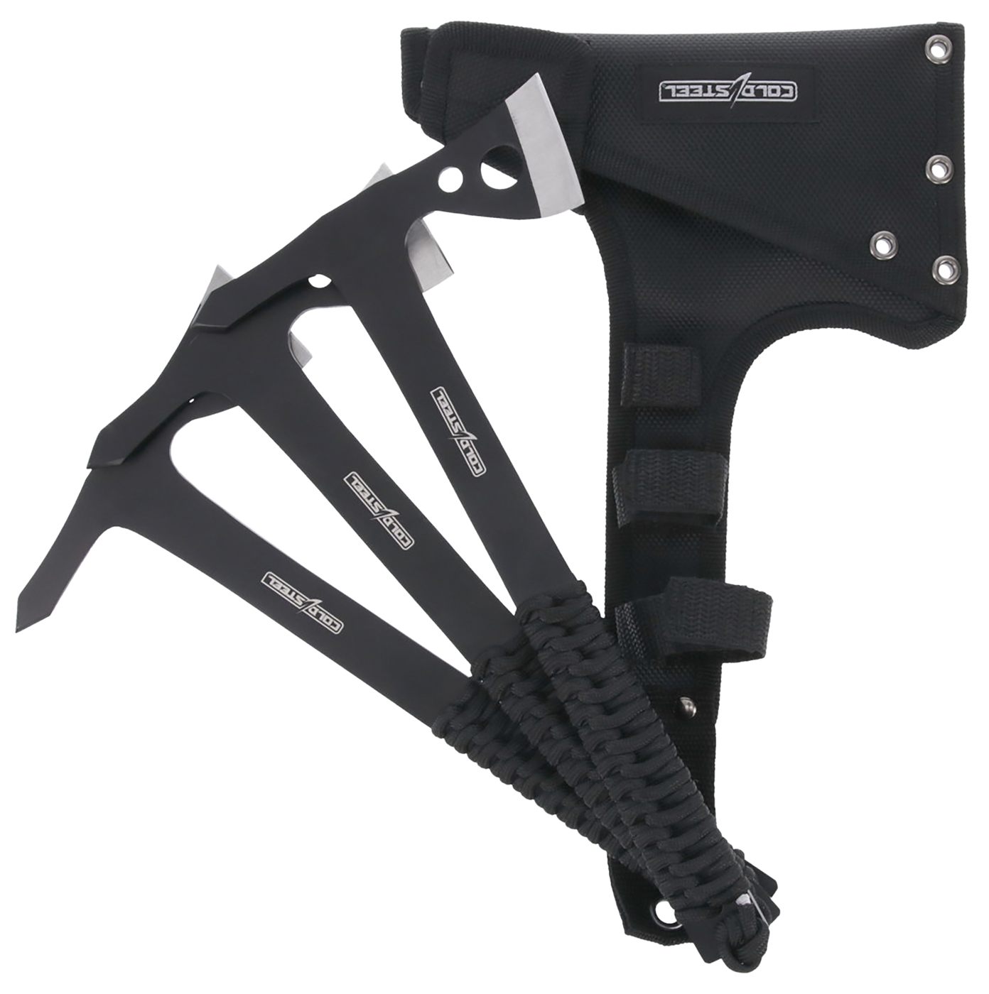 Cold Steel 1.75in Throwing Axes w/Nylon Sheath-3pk