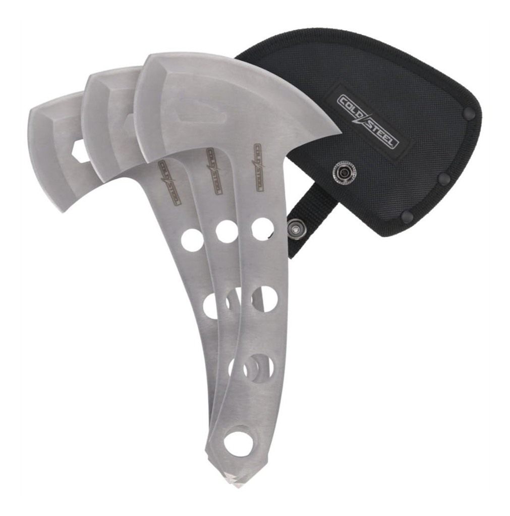 Cold Steel Throwing Axes / 5in Blade / 9in Overall / 420SS / Nylon Sheath ( view 2