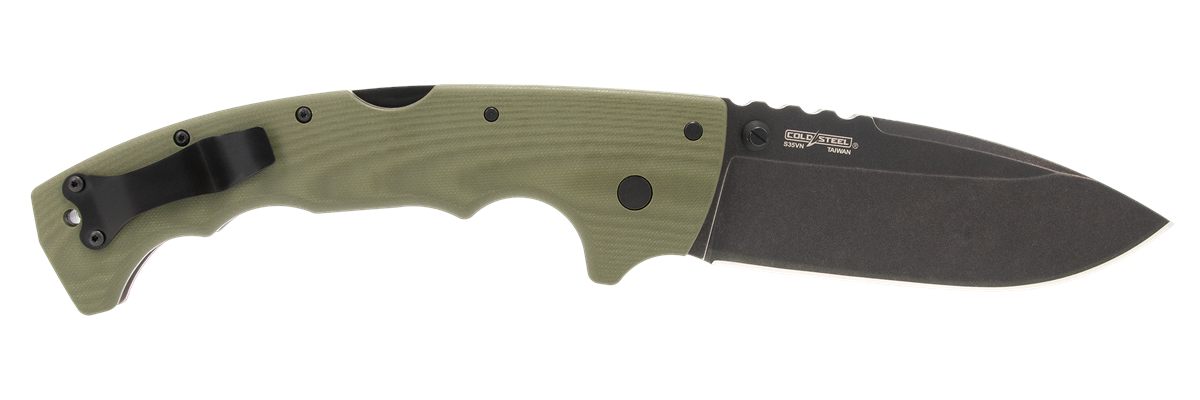 Cold Steel 5 Max 5-Inch S35VN Drop Point Durable Resistant Blade Everyday C