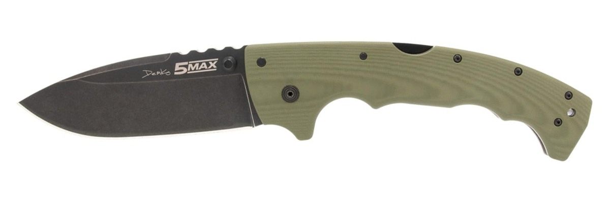 Cold Steel 5 Max 5-Inch S35VN Drop Point Durable Resistant Blade Everyday C view 2