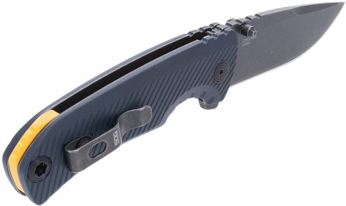 SOG Knife Tellus ATK 3.24in Blade Sprg Asst Squid INK/YLW