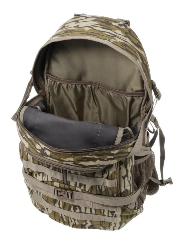 GSM Outdoors Muddy MUD-BPK-1300MO Pro 1300 Hunting Pack Mossy Oak Bottomlan view 2