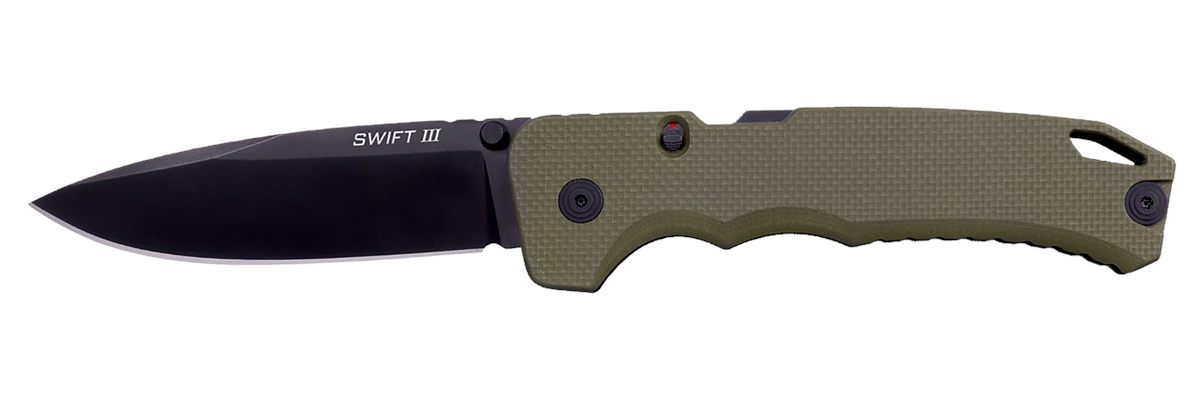 Cold Steel Swift III 4in M4 Drop Point Blade G10 Handle Everyday Carry Outd