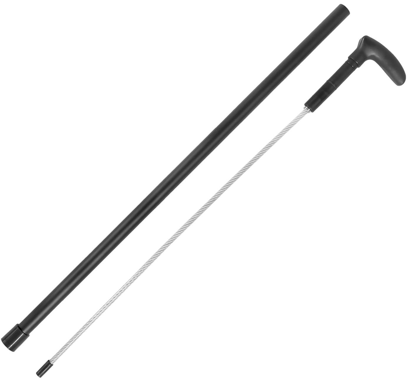 Cold Steel CSCN38CBL Cable Whip Cane Black Carbon w/Zinc Plating 32in OAL