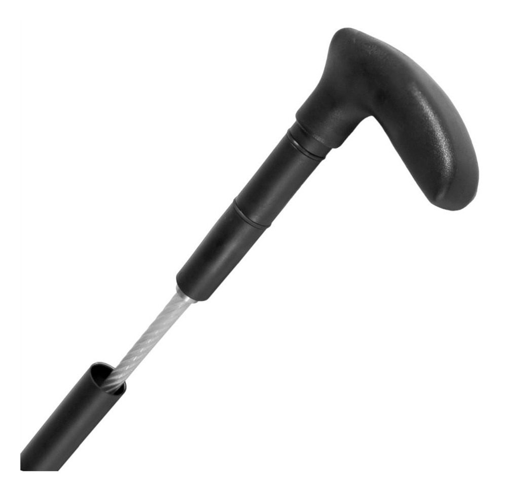 Cold Steel CSCN38CBL Cable Whip Cane Black Carbon w/Zinc Plating 32in OAL view 2