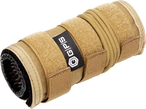GPS Tactical Suppressor Cover / 6in / TAN view 3