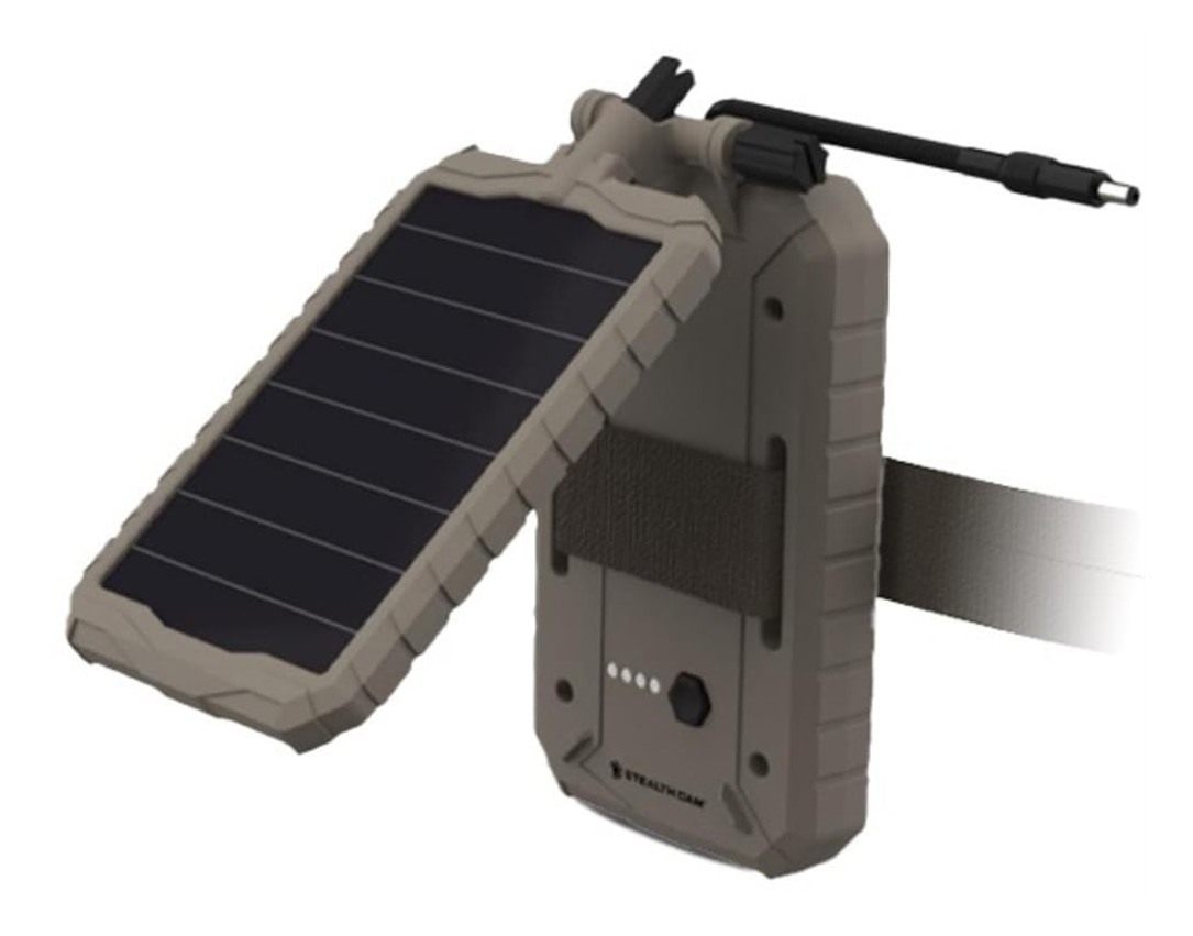 Stealth Cam Durable Sol-Pak Battery Pack, 12V Power Panel, Rechargeable 10f view 3