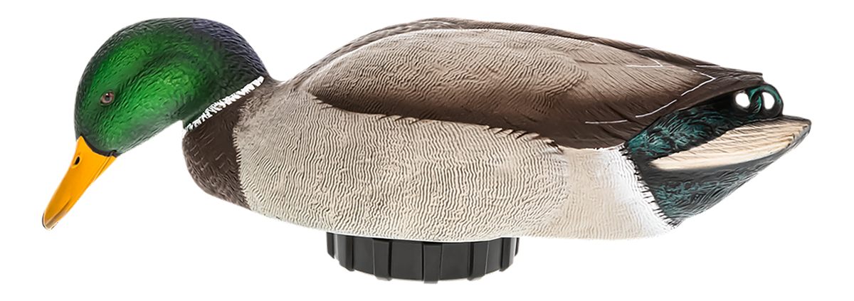 Avian X Power Shaker Mallard Drake Surface Feeder Floating Duck Decoy - Dur
