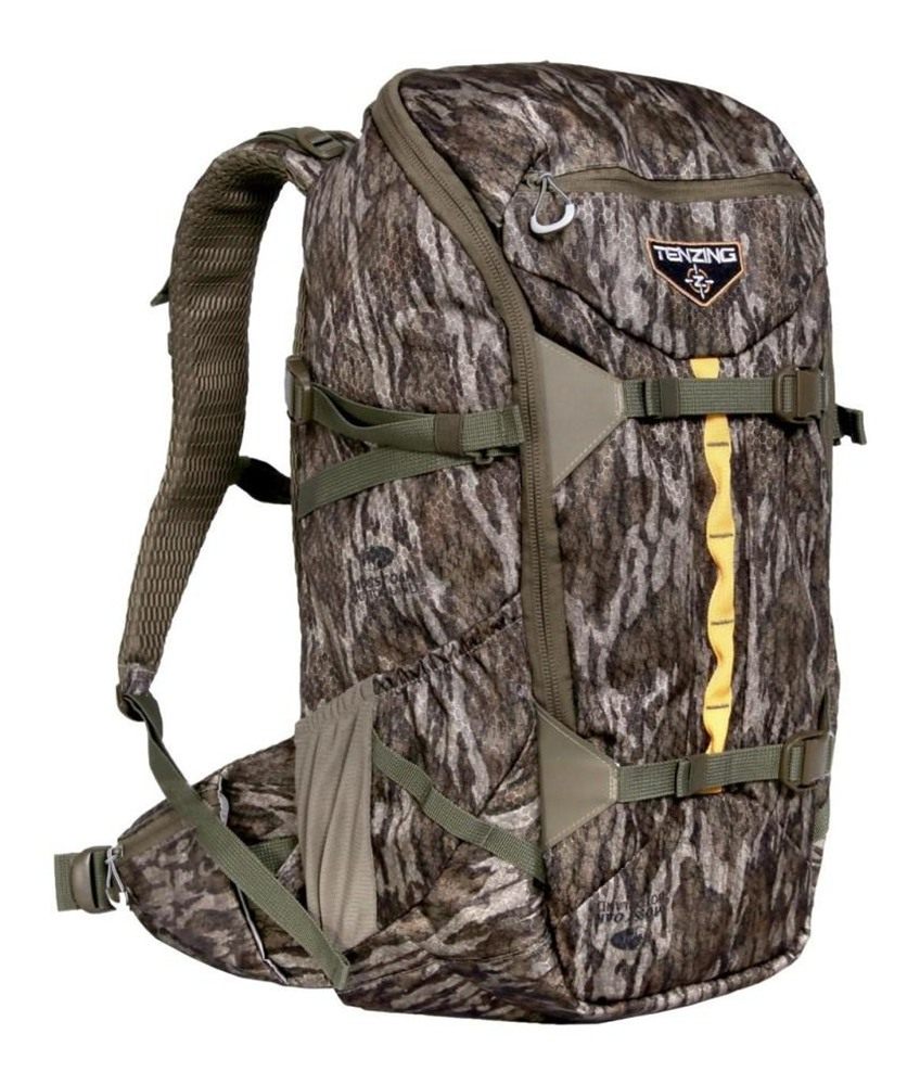 GSM Outdoors Tenzing TZGTNZW2100 Daypack Mossy Oak Bottomland view 2
