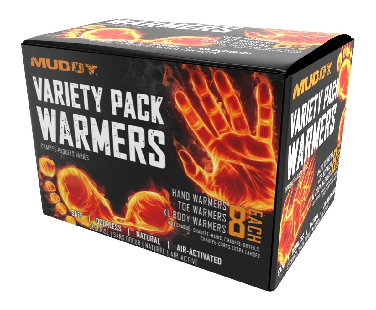 Muddy Warmer Bulk Pack / (8) Each Hand, Toe XL
