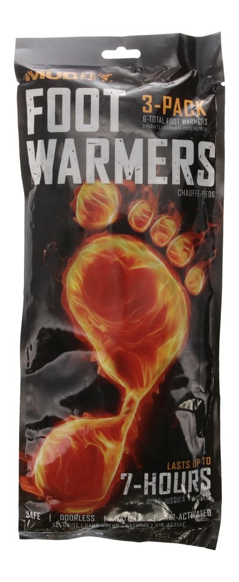 Muddy Foot Warmer/NO Adhesive / 3 Pack