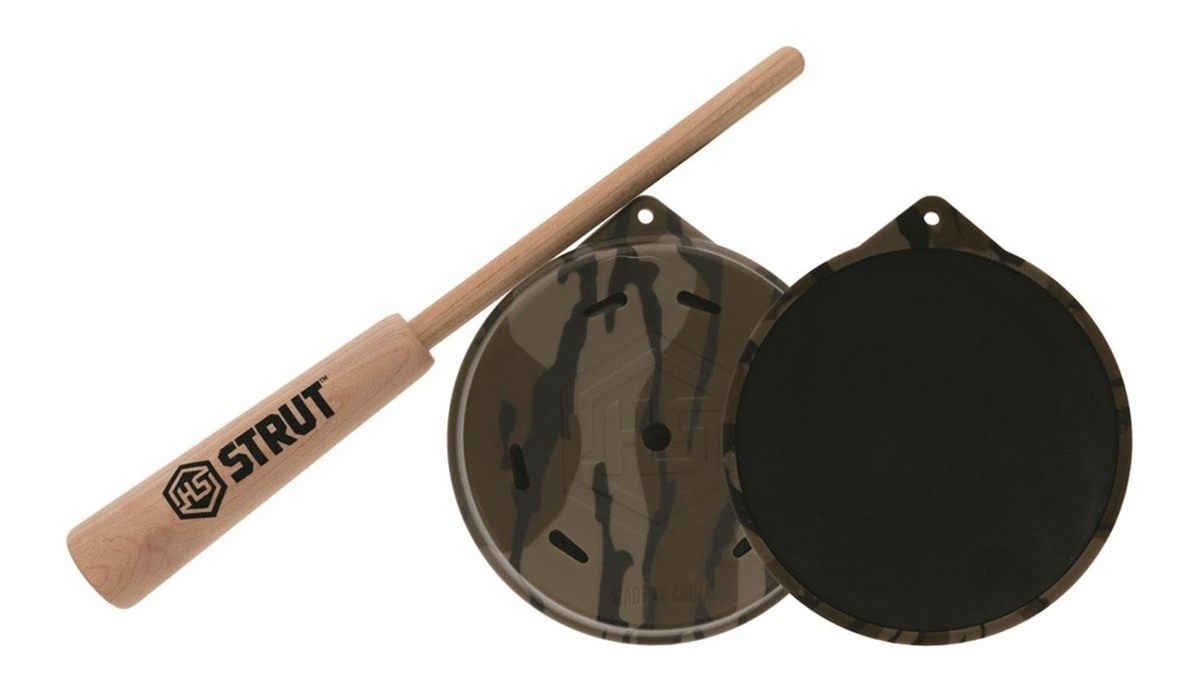 Hunters Specialties Camo Cutt'r Slate Mossy Oak Bottomland Pot Call - Reali