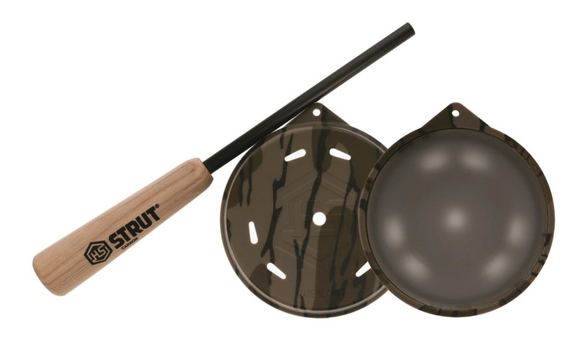 Hunters Specialties Camo Cutt'r Glass Mossy Oak Bottomland Pot Call - Reali