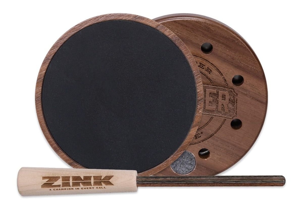 Zink Thunder Ridge Rocker Slate Call | Hand-Built Walnut Traditional Pot fo