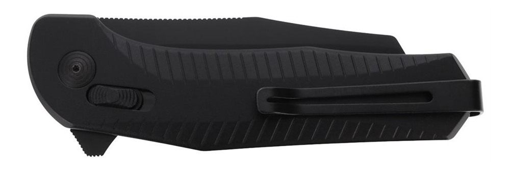 SOG Knives Diverge XR Folder 3in Folding EDC Plain Black PVD D2 Steel Blade view 4