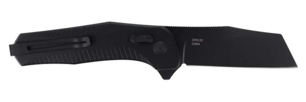 SOG Knives Diverge XR Folder 3in Folding EDC Plain Black PVD D2 Steel Blade view 6