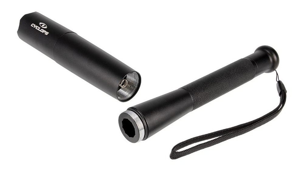GSM Outdoors Cyclops CYC-Brklyn Brooklyn Flashlight Black 3000 Lumens White view 2