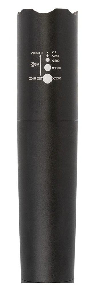 GSM Outdoors Cyclops CYC-Brklyn Brooklyn Flashlight Black 3000 Lumens White view 3