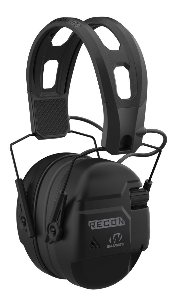Walker's Recon Digital Muffs - Durable IPX4 Weather-Resistant HD Speakers H