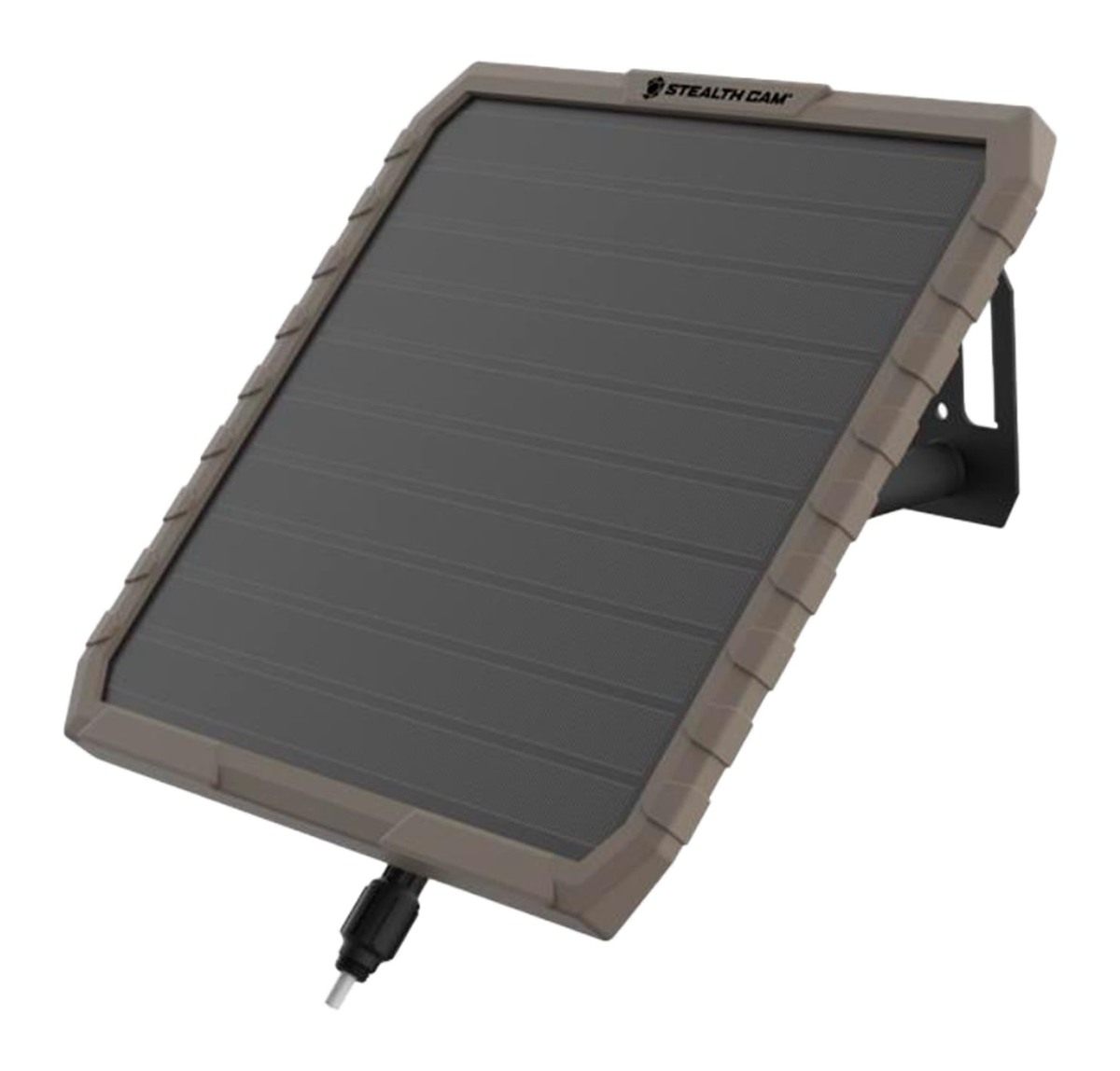 Stealth Cam FieldMAX External Solar Battery Pack, 10in Panel, 3000mAh Recha