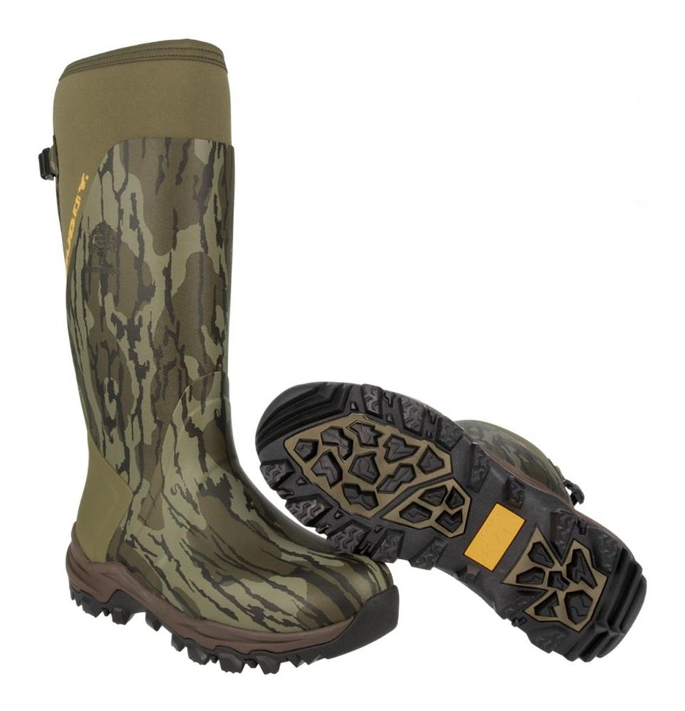 Gsm Muddy DV8 17in Non-Insulated Boots Mossy Oak Bottomland Size 11D