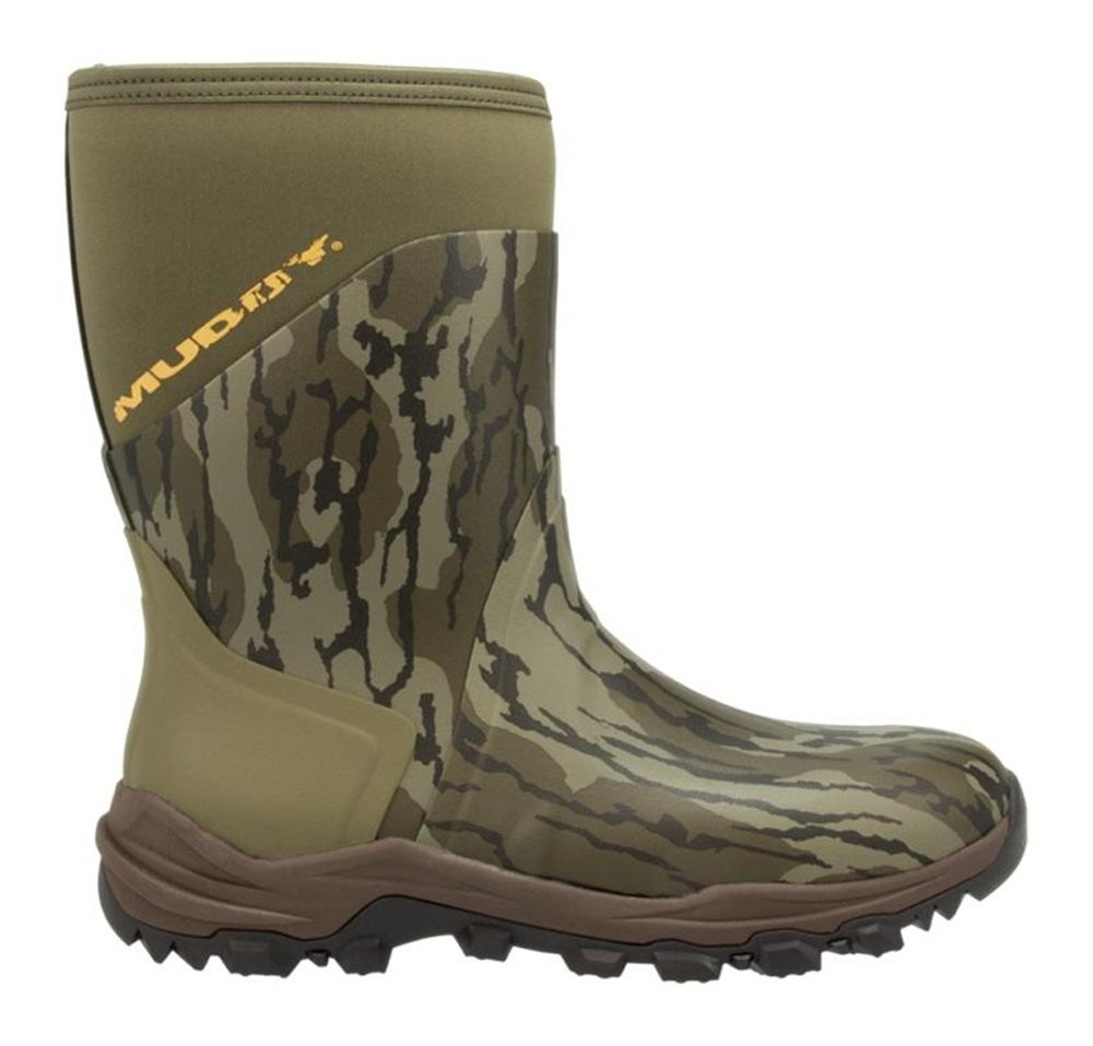 Muddy Outdoors DV8 13in Rubber Boots Mossy Oak Bottomland Men's 10 D view 3