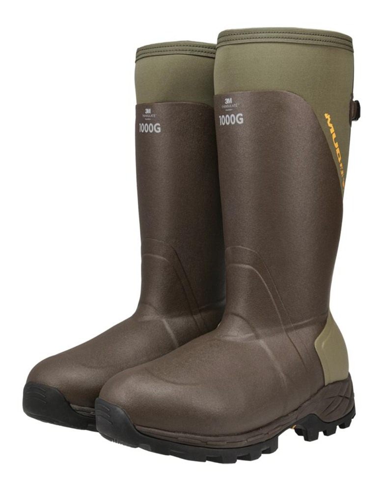 Gsm Muddy DV8 17in Insulated Boots 1000G Clay Size 12D