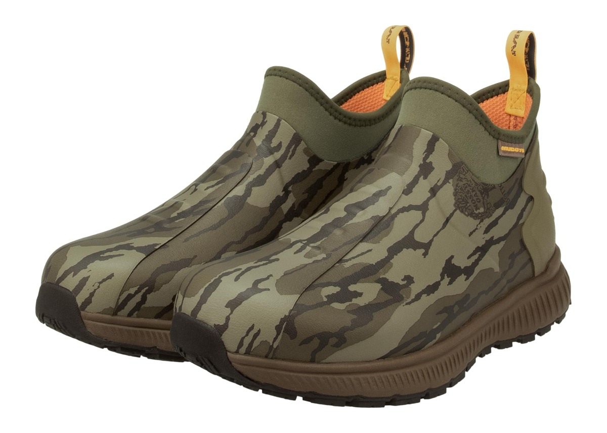 Muddy Outdoors DV8 Camp Boots Rubber Mossy Oak Bottomland Men's 8 D