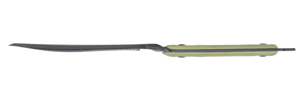 SOG Knives Rip Tide Fixed Knife 6-1/2in Spear Point Blade Black Green view 6