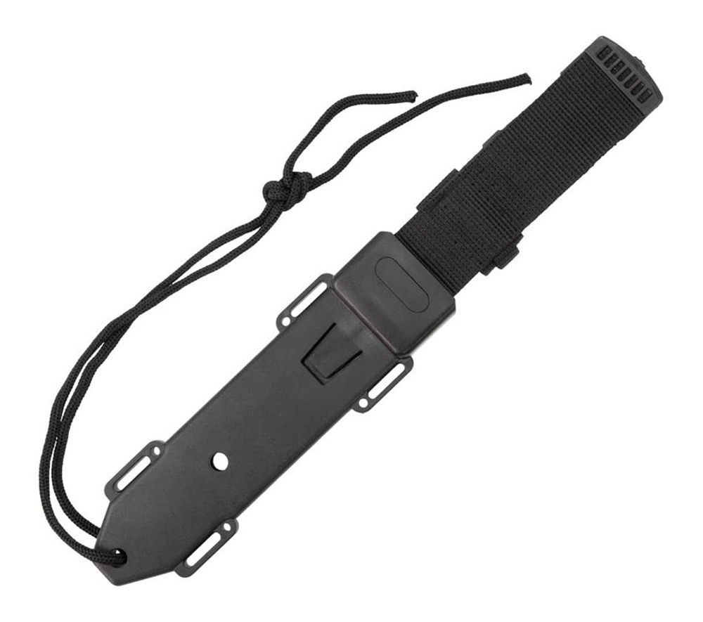 Sog Specialty Knives Pinnacle Bowie Fixed Knife 7-1/2in Clip Point Blade Bl view 2