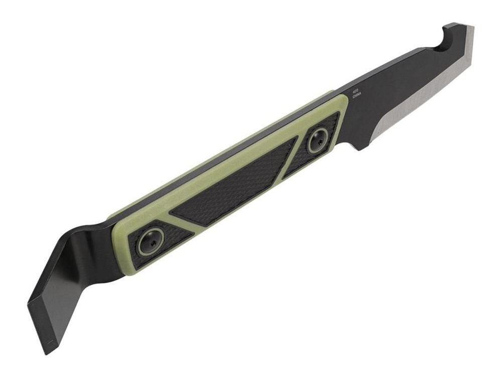 SOG Knives Compound Tac-Pry Fixed Knife 4in Bar Blade Green Black view 3