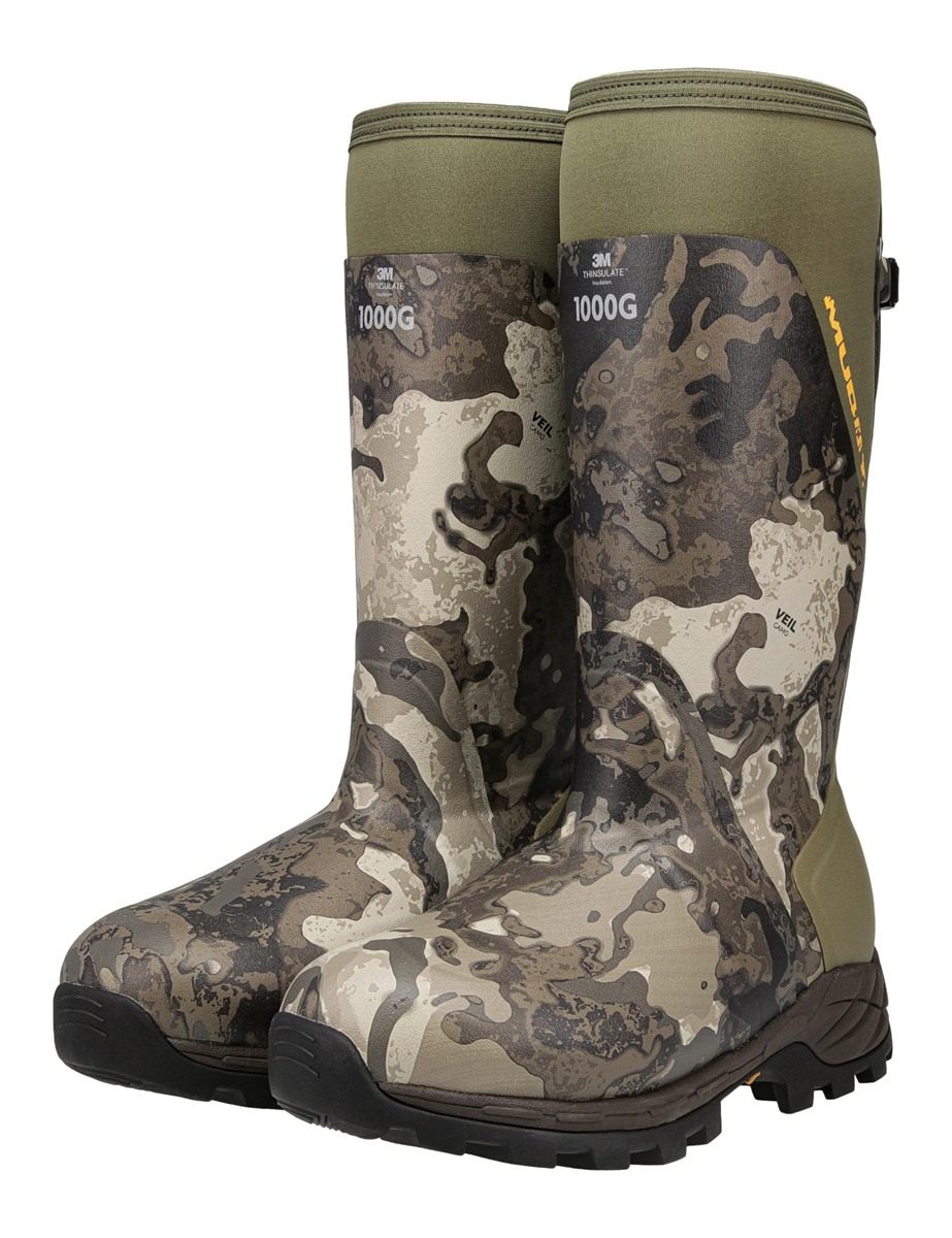 Muddy Outdoors Men's Mid Calf Boot, 17in 1000G Veil Canyon Grey, 7
