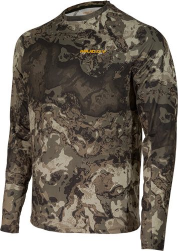 Muddy Outdoors Men's TRX Base Layer Shirt Veil Canyon Gray Large view 4