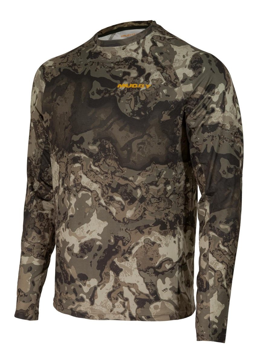 Muddy Outdoors Men's TRX Base Layer Shirt Veil Canyon Gray XL
