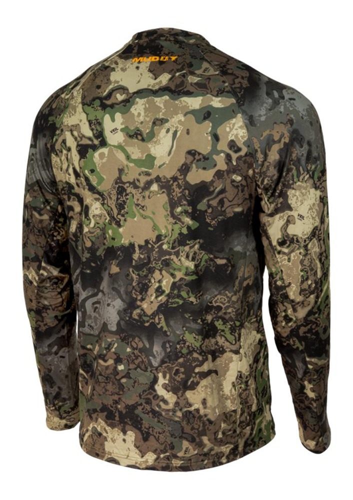 Muddy Outdoors Men's Standard Base Layer Crew TOP/Veil Canyon Hybrid / 2XL view 2