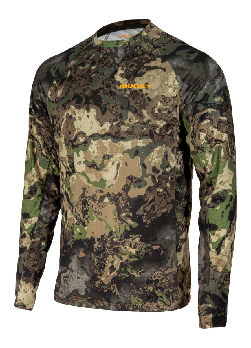 Muddy Outdoors Men's TRX Base Layer Shirt Veil Canyon Hybrid XL