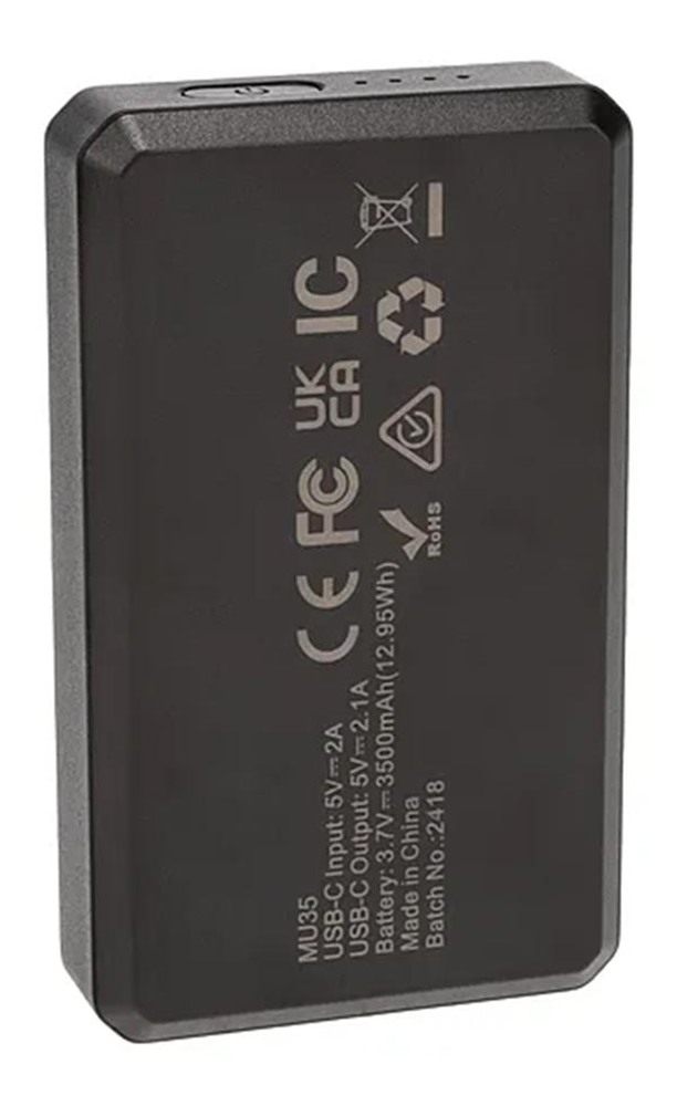 Gsm Muddy Heated Extra Battery Power Bank for Nucleus Apparel 3.7V 3500mAh view 3