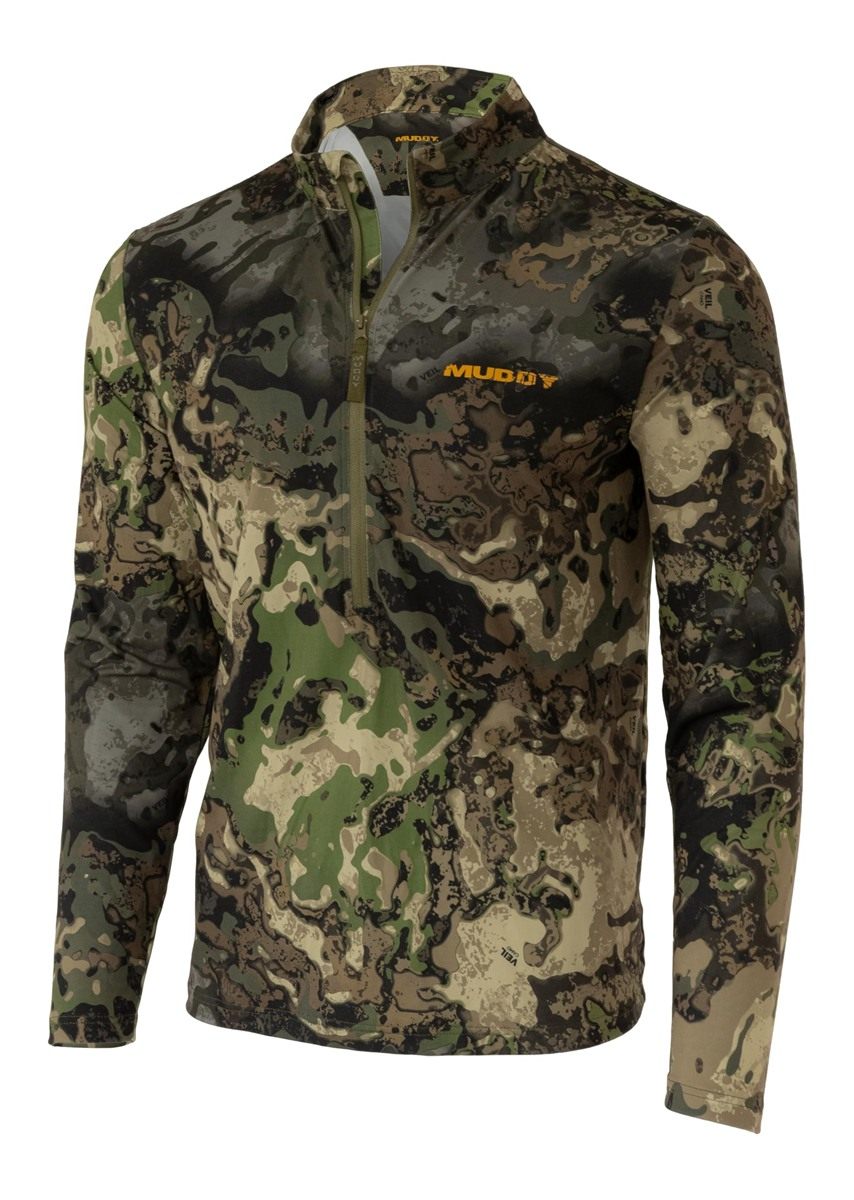 Muddy Outdoors Men's Standard TRX Lightweight Quarter Zip/Veil Canyon Hybri