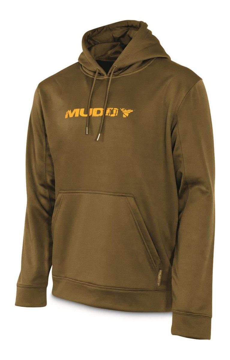Muddy Outdoors Men's Standard TRX Performance Hoodie/Brown/Small
